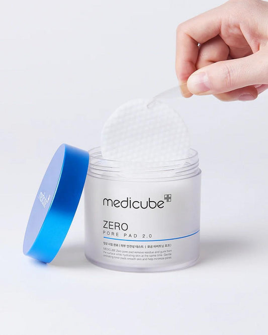 Medicube Zero Pore Pads 2.0 | Daily Exfoliating Toner Pads for Smoother, Clearer Skin