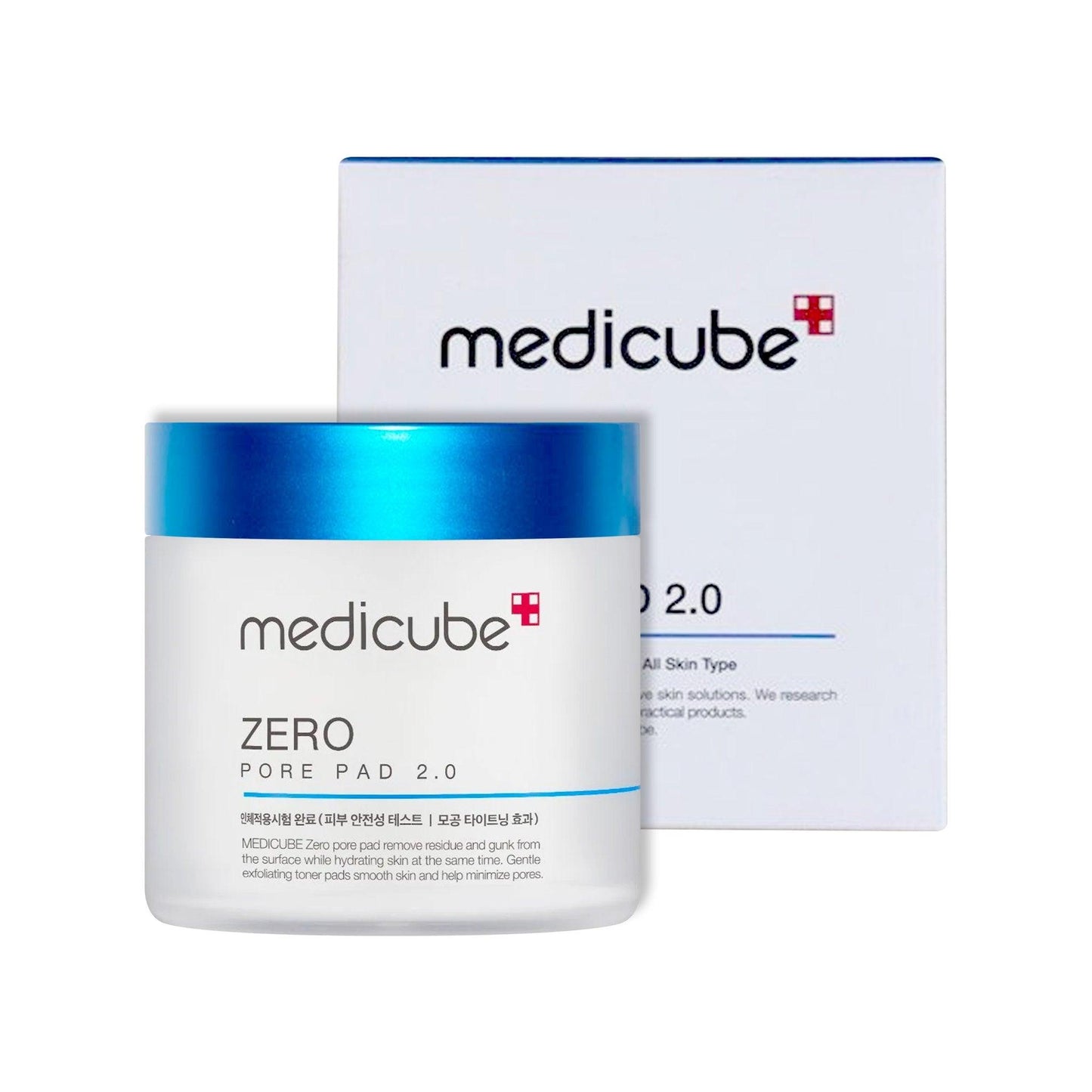 Medicube Zero Pore Pads 2.0 | Daily Exfoliating Toner Pads for Smoother, Clearer Skin